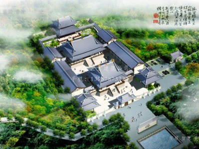昌江依云寺建筑规划设计图